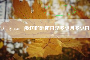 尉氏我国的消防日是多少月多少日