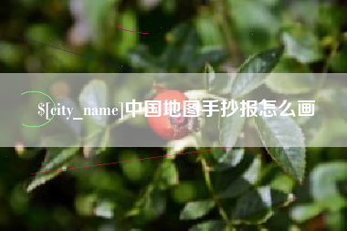 尉氏中国地图手抄报怎么画