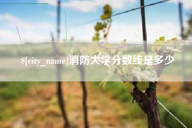 尉氏消防大学分数线是多少