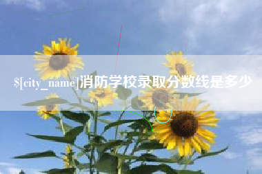 尉氏消防学校录取分数线是多少