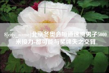 尉氏北京冬奥会短道速滑男子5000米接力-都可能与奖牌失之交臂
