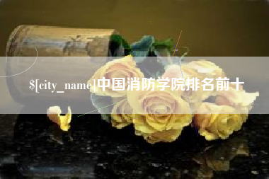 尉氏中国消防学院排名前十