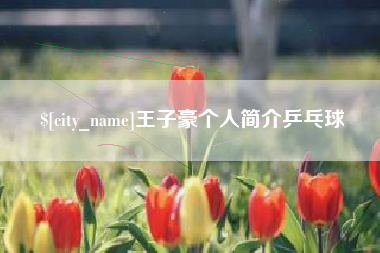 尉氏王子豪个人简介乒乓球