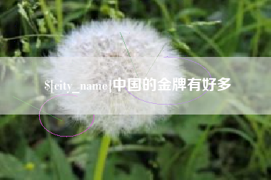 尉氏中国的金牌有好多