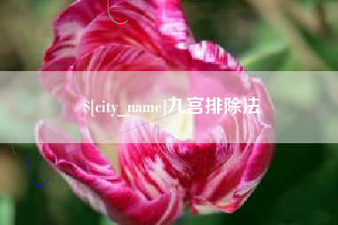 尉氏九宫排除法