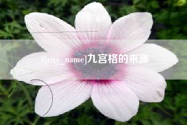 尉氏九宫格的来源