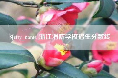 尉氏浙江消防学校招生分数线