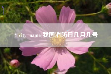 尉氏我国消防日几月几号