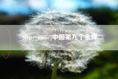 尉氏中国第九个金牌