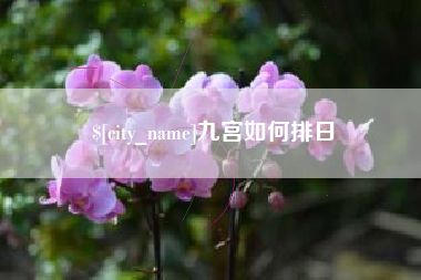 尉氏九宫如何排日