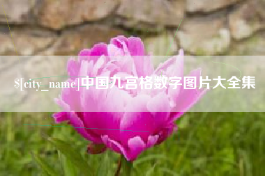 尉氏中国九宫格数字图片大全集