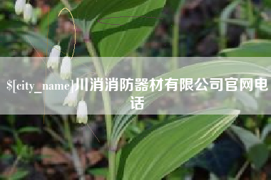 尉氏川消消防器材有限公司官网电话