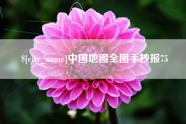 尉氏中国地图全图手抄报75