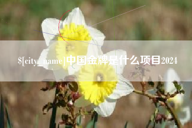 尉氏中国金牌是什么项目2024