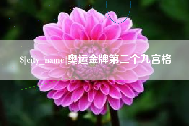 尉氏奥运金牌第二个九宫格