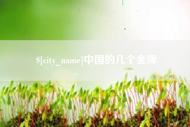 尉氏中国的几个金牌